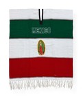 Our Lady Of Guadalupe Virgin Tricolor Poncho Gaban Serape Cape Sweater Virgen