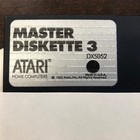 Atari Home Computer Master Diskette 3   5 25 Floppy Diskette