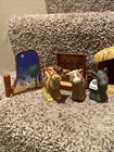 Fisher Price Little People 2002 Nativity Set Lot Of 13 Pieces