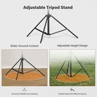 Projector Screen With Tripod Stand  Indoor Movie Screen  80 In Portable 80inch