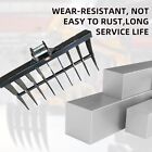 800mm Rake Attachment For 1-3ton Mini Excavator Digger Rake 9-tooth Usa Freeship