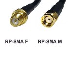 Low Loss Rp-sma Male To Rp-sma Female Rg58 U Coaxial Cable 9 84ft 3-meter