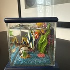 Rare Disney Snow Globe Finding Nemo Aquarium Fish Tank Musical Snowglobe  Works 