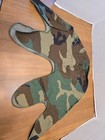 Usgi Woodland Camouflage M-1 Helmet Cover Dla 1980s Steel Pot M81