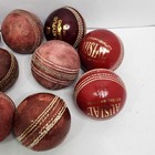 Practice Cricket Ball X10 156g Throw Downs Training Col-2896