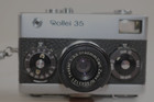 Vintage Rollei 35 Honeywell Silver 35mm Camera Carl Zeiss Tessar 1 3 5 F 40mm