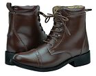 Hispar Glory Ladies Women English Equestrian Horse Riding Laced Paddock Boots