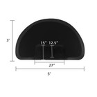 Anti Fatigue Hair Stylist Mat Beauty Salon Spa Equipment Barber Floor Mat Square