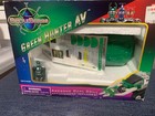 Vintage 1996 Bandai Saban Beetleborgs Green Hunter Av Vehicle Figure  With Box