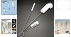 Stainless Steel Handle Bottle Brush Set - 3 Sizes For Every Need