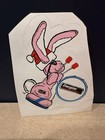 Very Rare Vintage Holiday Energizer Bunny Sticker