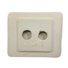 Vintage Kohler White Ceramic Tile Tp Holder Toilet Paper Mid Century Modern K101