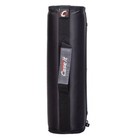 Case-it 3  Nylon Zip Binder  575 Sheet Capacity  8 Pockets  Black