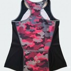 Sls3 Women s Triathlon Top Large L   Pink Sangria Camo Tri Vest Cycling Running
