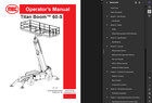 Mec Titan 60-s Diesel A92 20 Boom Man Lift Owners Operators Manual Pdf On Usb