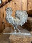 Antique Copper Rooster Weathervane Base-free Shipping