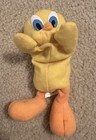 Warner Bros  Looney Tunes Tweety Bird Mini Plush Stuffed Animal 1998 Pa5815