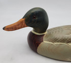 Duck Decoy Big Sky Carvers Montana Usa Wood Duck Signed Mallard 9 5 