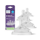 Philips Avent Natural Response Nipples  Extra Slow Flow  Bpa-free  4-pack