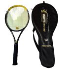 Wilson Hyper Hammer 6 3 Hyper Carbon 95 Tennis Raquet 4 1 4  110 Sq Inch Black