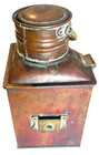 Lantern Port Starboard Copper Brass Vtg Masthead Nautical