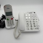 Vtech Careline Sn5147 Amplified Corded Cordless Phone With Answering System