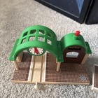 Rare Brio Wooden Railway 33580 - Talking Train Station
