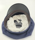 Vintage Navy Peaked Uniform Style Cap Braided Strap Usa Made Worn Brim