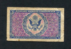 Usa 1951 Military Payment Certificate  Banknote Series 481 Mpc  1 Dollar P-m26