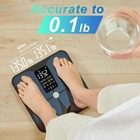 Lepulse Smart Scale Weight Body Digital Bathroom Scale Bluetooth Body Fat Scale