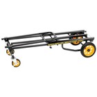 Rock N Roller R6rt Multi-cart 8-in-1 Trans Cart Black Frame yellow Wheels Mini