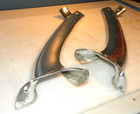 1961-62 Cadillac Deville Fleetwood Both Front Inside A-pillar Stainless Moldings