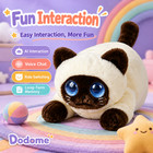 Ai Smart Interactive Plush Toy Emotional Companion Learning Assistant Cat Robot