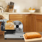 150w Electric Meat  Deli Food Slicer With 7 5   Stainless Steel Blade Detachable