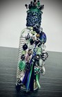 Green Eye Magick Witches    Spell Bottle Handmade  Witchcraft  Wicca  Hoodoo