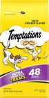 Cat Treats Classic Crunchy And Soft Cat Treats  Tasty Chicken Flavor  48 Oz  Bag