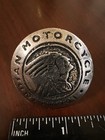 Indian Motorcycle Screw On Concho Vintage Saddlebag Tool Bag Seat Badge Emblems