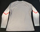 Usa National Team Adidas Long Sleeve Goalkeeper Jersey Grey Xxl 2xl 2014