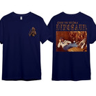 Hank Williams Jr Dinosaur Western Tee  Vintage Country Music Cowboy T-shirt