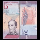 Lot 100 Pcs Venezuela 10 Bolivares  2018  P-103  Unc