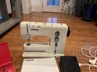 Serviced Working Bernina 830 Sewing Machine  Amazing  Many Extra Presser Feet 