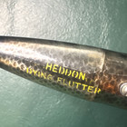 Vintage Heddon Dying Flutter Minnow Fishing Lure Propeller Bait Top Water Rare