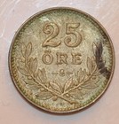 1910 Twenty Five Ore Sweden