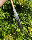 Ubr Custom Handmade High Carbon Steel Hunting Zulu Spear With Handle Carving