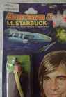 Lt  Starbuck Battlestar Galactica 1978 Mattel Vintage Action Figure Moc Nip