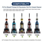 Pet Carpet Cleaner Bare Floor Tool Replacement Nozzle Cleaning Tool Parts Kit