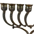 Vintage Menorah Jewish Judaica Hanukkah 10 5   tall 8 5    Wide Not Marked
