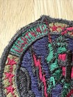 Vintage Us Army 69th Signal Battalion Patch Lightning Lands Here Subdued Sew On