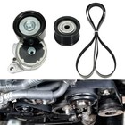 Serpentine Belt Tensioner Idler Pulley Drive Kit 4 6 5 7l V8 Fit For Toyota 