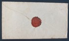 1891 Aleksandrowsk Ukraine Russia Postal Stationery Cover Blue Red Wax Seal